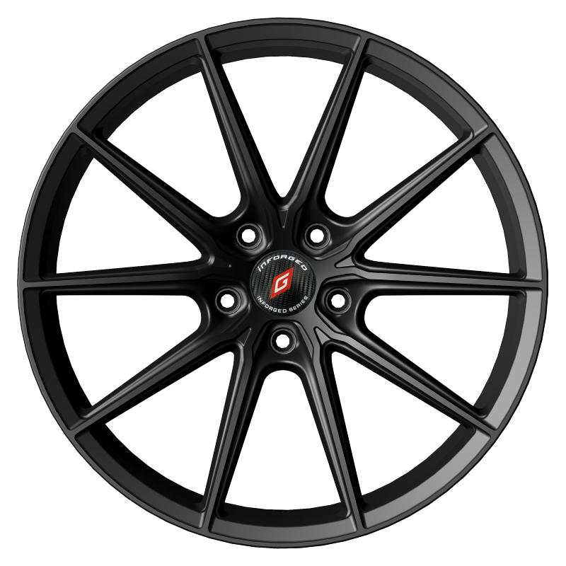 IFG48 Mag Alloy Wheels Flat Black