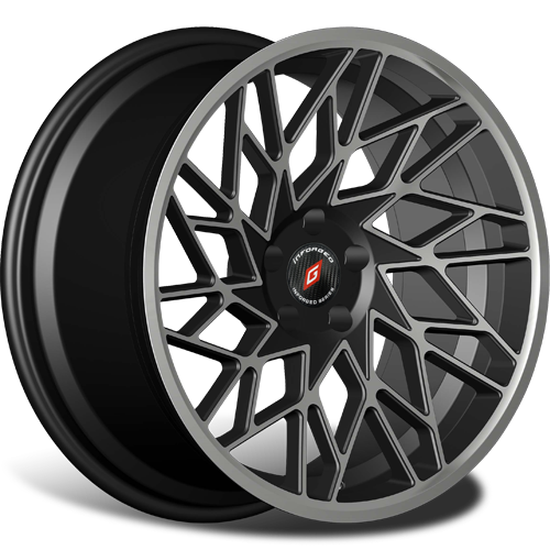 IFG29 Mag Alloy Wheels Black Machine Face+ Black Clear Coating