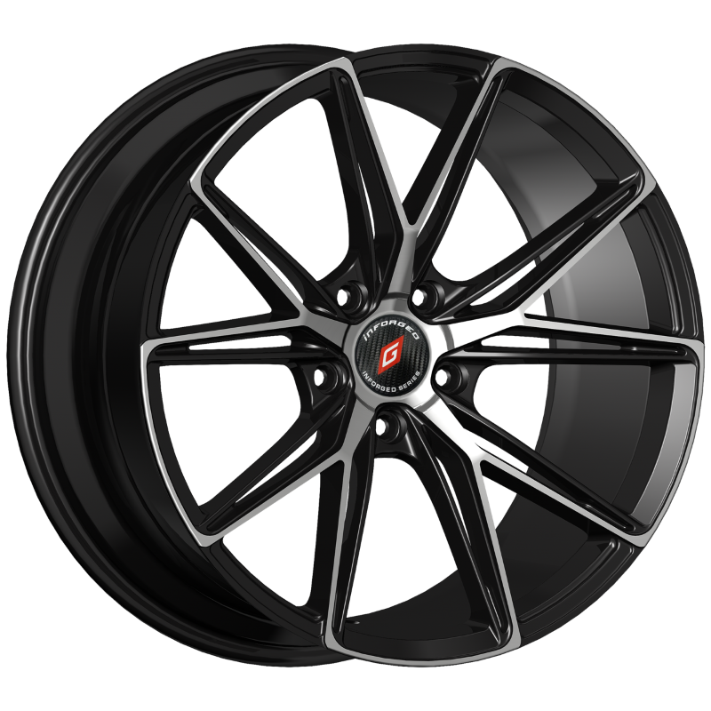 IFG49 Mag Alloy Wheels Black Machine Face
