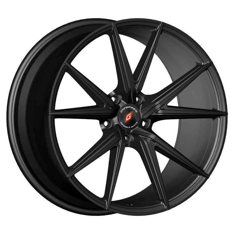 IFG58 Mag Alloy Wheels Flat Black