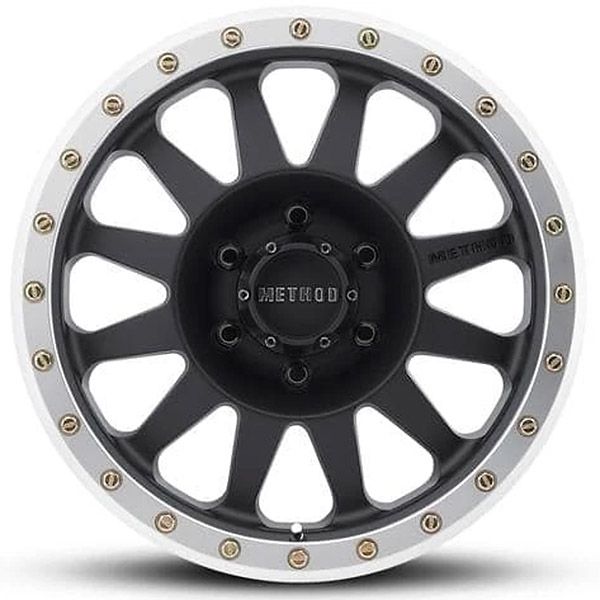Method 304 Double Standard Matte Black w/machined lip