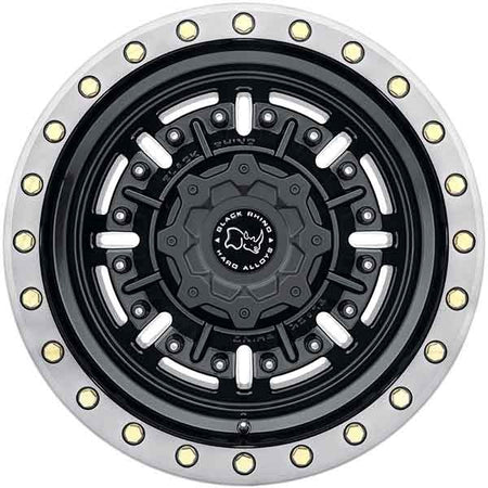 Black Rhino Abrams Gloss Gunblack w/machined lip