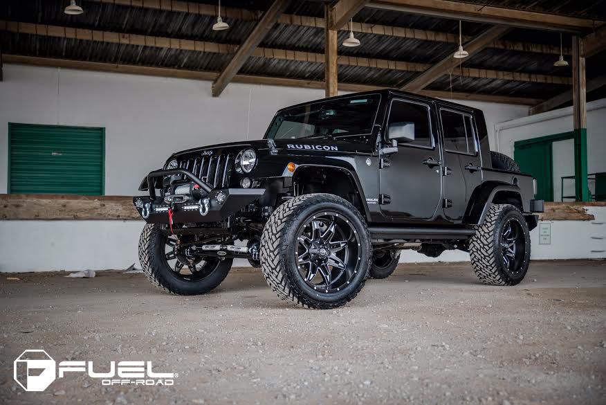Fuel Lethal D567 Black Milled
