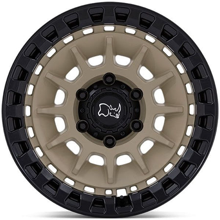 Black Rhino Barrage Desert Sand on Matte Black