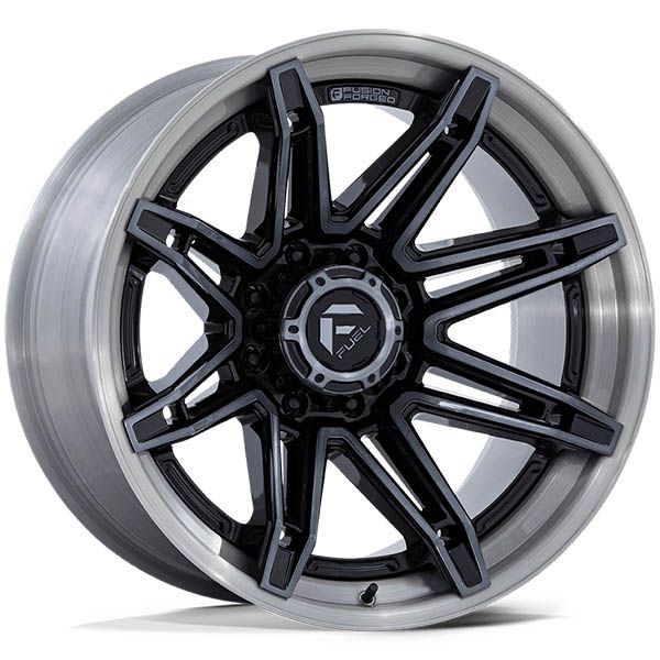 Fuel Brawl Gloss Black Brushed Dark Tint