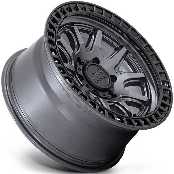 Black Rhino Calico Matte Gunmetal w/black lip