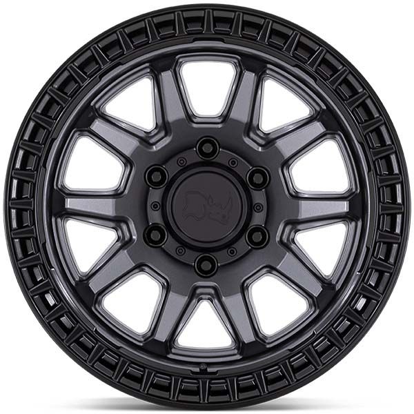Black Rhino Calico Matte Gunmetal w/black lip