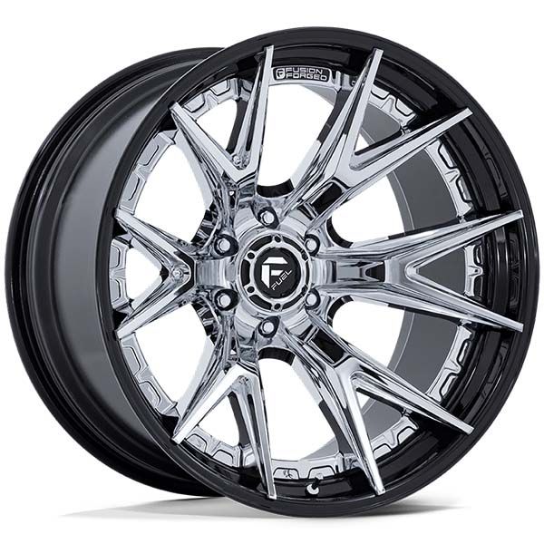 Fuel Catalyst Chrome with Gloss Black Lip