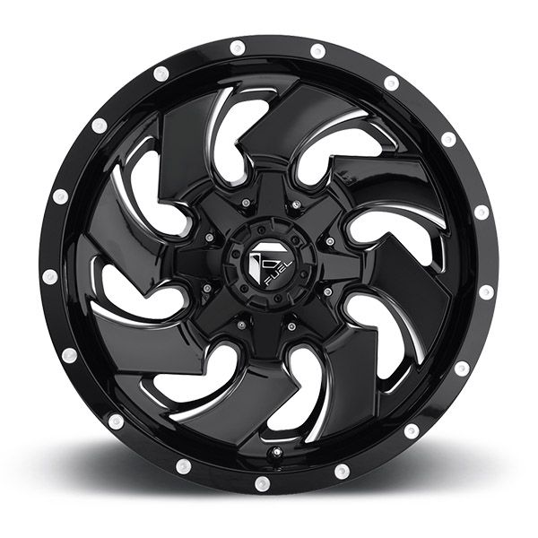 Fuel Cleaver D574 Gloss Black Milled