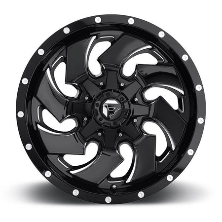 Fuel Cleaver D574 Gloss Black Milled
