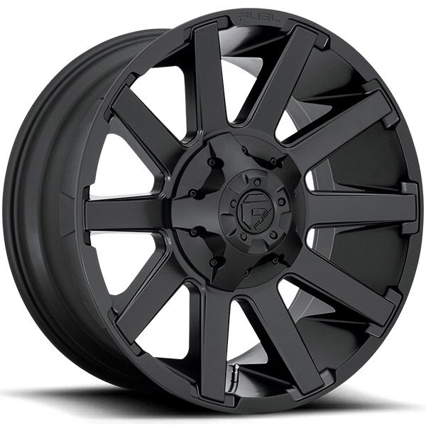 Fuel Contra Wheel D437 Matte Black – 31Mechanicals