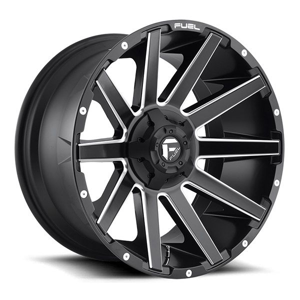 Fuel Contra D616 Matte Black Milled
