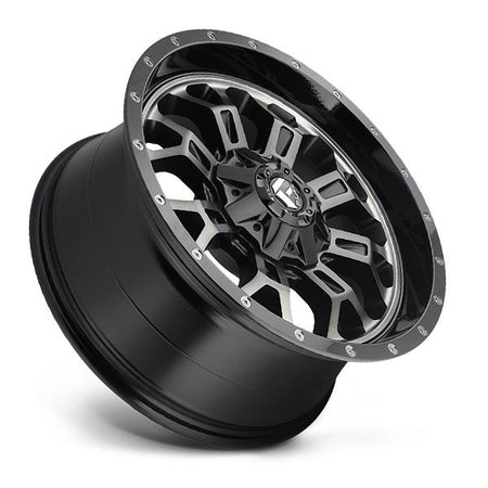 Fuel Crush D561 Gloss Black w/double dark tint