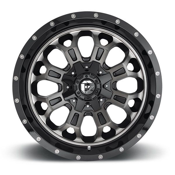 Fuel Crush D561 Gloss Black w/double dark tint