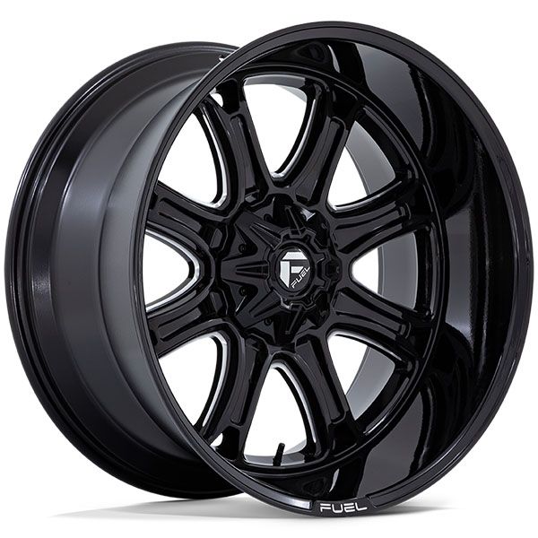 Fuel Darkstar Gloss Black Milled