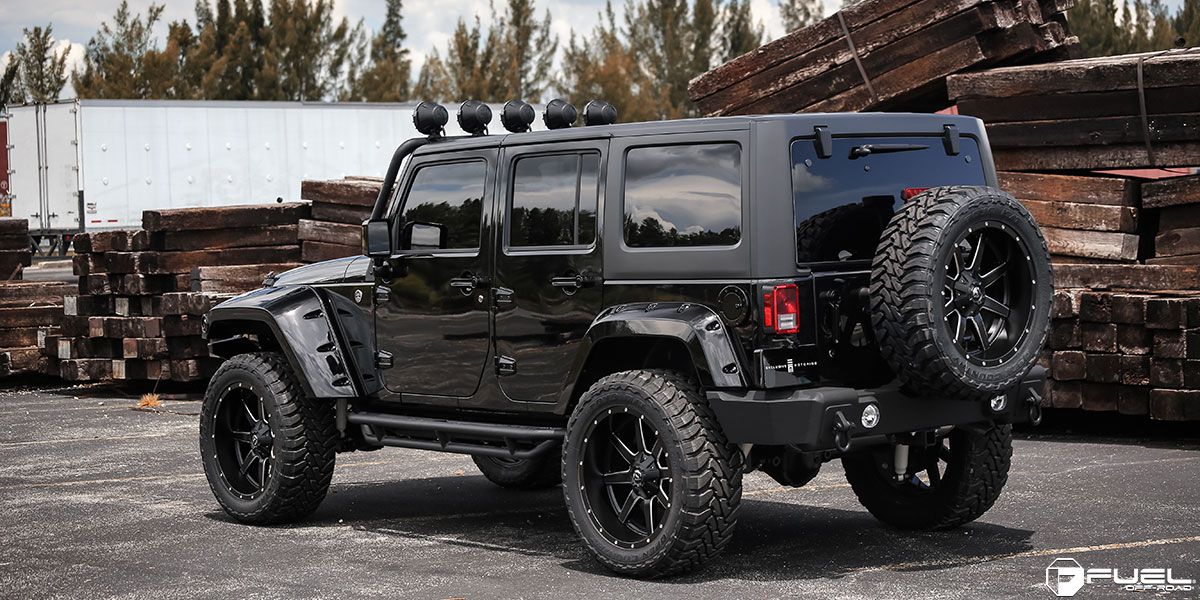 Fuel Maverick D538 Black Milled