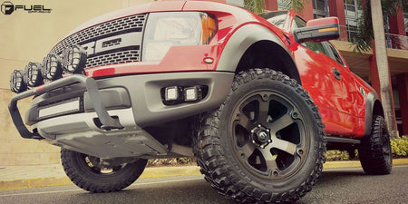 Fuel Beast D564 Black Machined w/dark tint