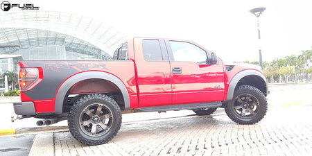 Fuel Beast D564 Black Machined w/dark tint