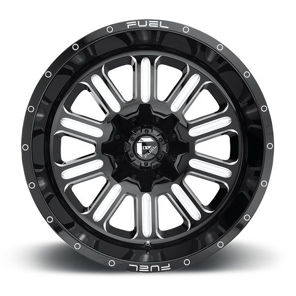 Fuel Hardline D620 Gloss Black Milled