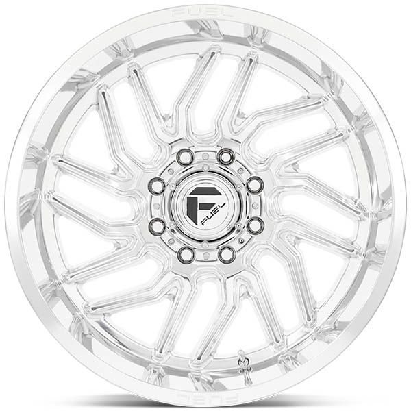 Fuel Hurricane D809 Polished Milled