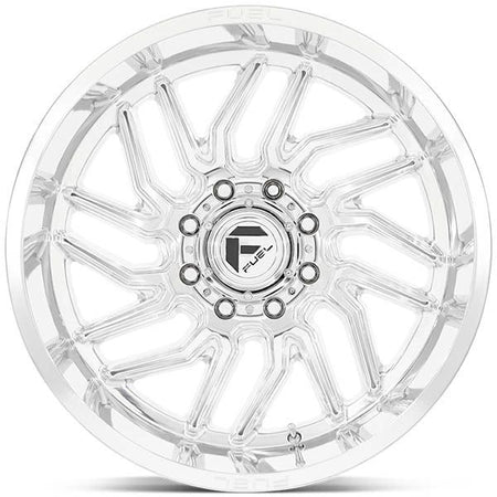 Fuel Hurricane D809 Polished Milled
