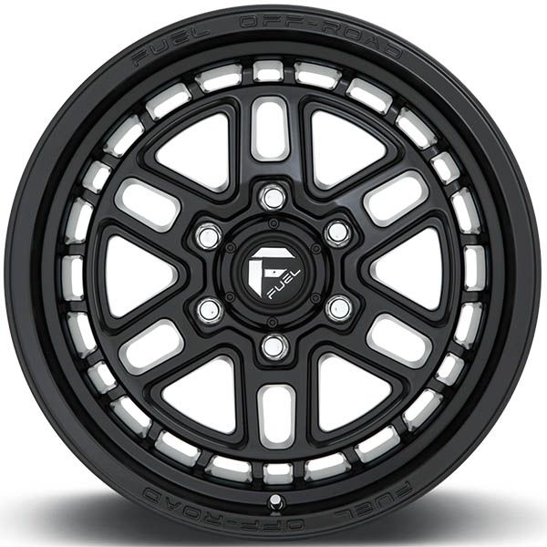 Fuel Nitro 6 D667 Matte Black