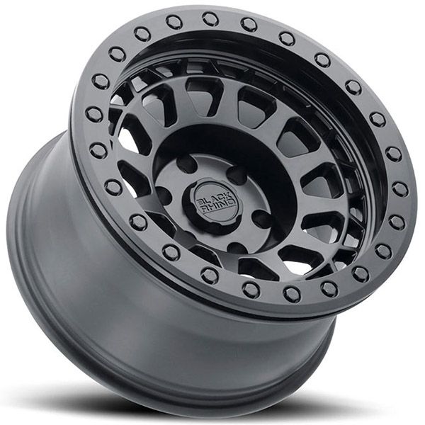 Black Rhino Primm Beadlock Matte Black w/black bolts