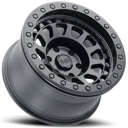 Black Rhino Primm Beadlock Matte Black w/black bolts