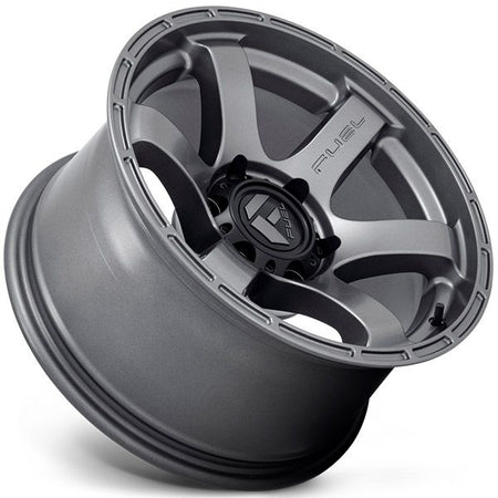 Fuel Rush D767 Matte Gunmetal