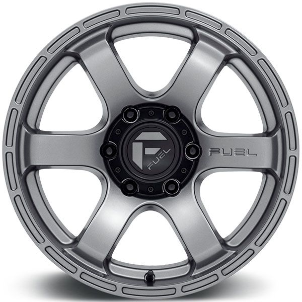 Fuel Rush D767 Matte Gunmetal