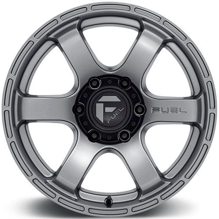 Fuel Rush D767 Matte Gunmetal