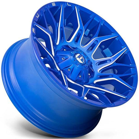 Fuel Twitch D770 Anodized Blue Milled