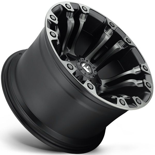 Fuel Vapor D851 Matte Black w/grey tint