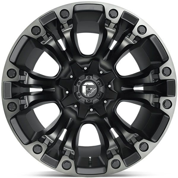 Fuel Vapor D851 Matte Black w/grey tint
