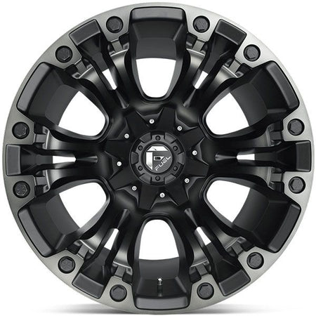 Fuel Vapor D851 Matte Black w/grey tint